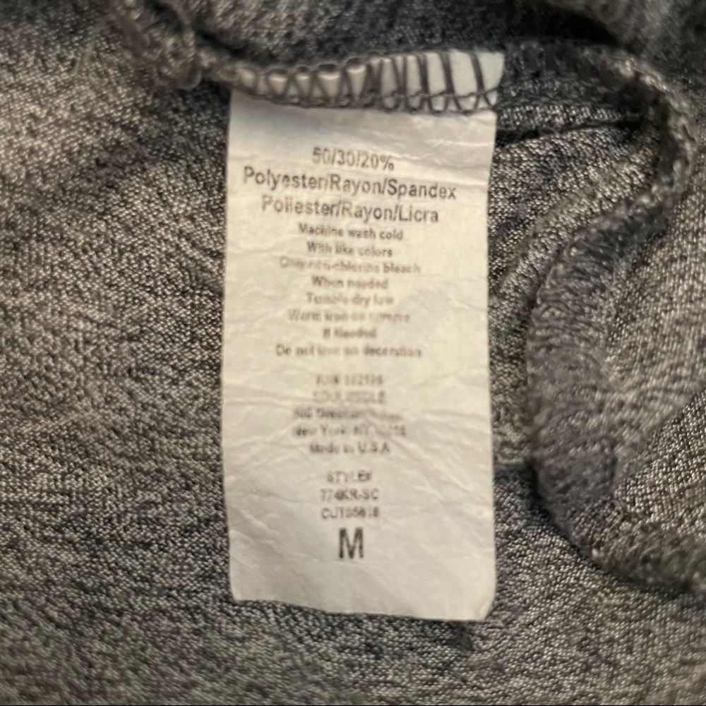Soul Cycle | Gray  Wheel Logo Tank Top Medium - Picture 4 of 5